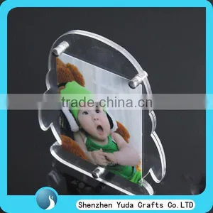 Funny Baby First Year Photo Frame Custom Acrylic Handmade Magnet Baby Picture Photo Frame Wholesale thumbnail-1