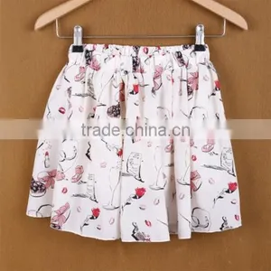 Stylish Hot Fashion Lady Women Floral Mini Slim Sexy Skirt thumbnail-4