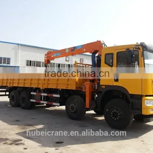 8ton Loading Crane Truck Mounted, Model No.: SQ8S4, Hydraulic Crane With Telescopic Arms thumbnail-3
