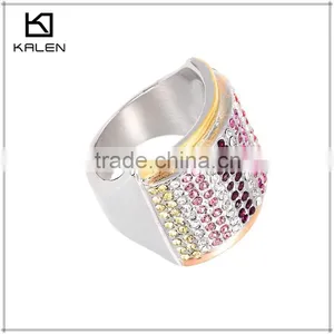 Peruvian Personalized Pink Diamond Ring Jewelry 950 thumbnail-3