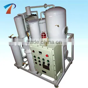 Hot Sale Used Lubricant Oil Cleansing Machine/Refrigeration Oil Purifier/Lube Oil Refinery Plant, Removing Water Gas Particles thumbnail-6