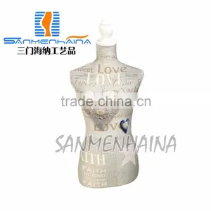 Heart and Button Printing Elastic Fabric Female Mannequin thumbnail-4