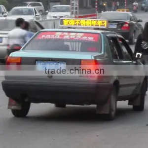 High Brightness Rolling Message Taxi Roof Led Billboard thumbnail-1