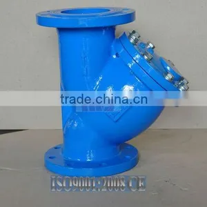 DN32-DN300 Ductile Iron Flanged Y Strainer thumbnail-3