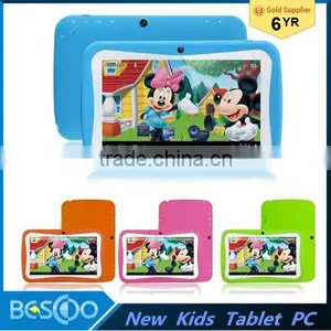2016 Cheap NEW 7inch Kids Tablet PC With Children Educational Apps RK3126 Quad Core 8G ROM Android 5.1 Pad for Children thumbnail-1