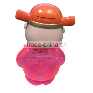 Custom Vinyl Mammon Figure Money Box,Clear Plastic Mammon Toy thumbnail-4