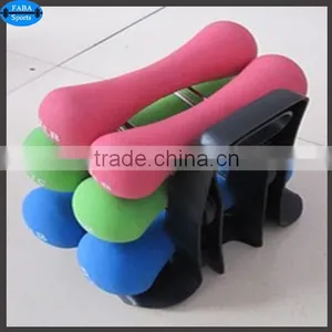 Vinyl/Neoprene Coated Hex Dumbbell thumbnail-1