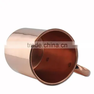 Moscow Mule Copper Mugs Riveted Handle thumbnail-2