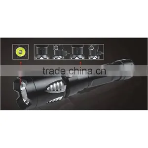 300 Lumen Led Flashlight Rechargeable Aluminium Flashlight USB INPUT&OUTPUT thumbnail-2