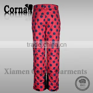 Promotional Winter Warming Heating 100% Polyester Windproof Waterproof Zipped Pocket Lady Pants Made in China thumbnail-5