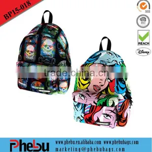 Wholesale Stock Printing Fashion School Backpacks(BP15-018) thumbnail-1