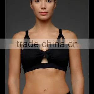 Kiteng Keyhole High Quality Sports Bra With Wicking Fabric and Padding Office In United States (USA) Small Minimum thumbnail-3