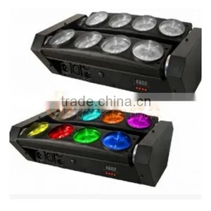 Newest 8pcs * 15w Led Spider RGBW Moving Head Light thumbnail-4