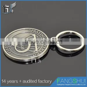 Free Sample Coin Keyring Cheap Wholesale thumbnail-4
