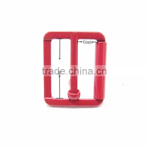 23mm Metal Colored Center-bar Shoe Buckle thumbnail-2