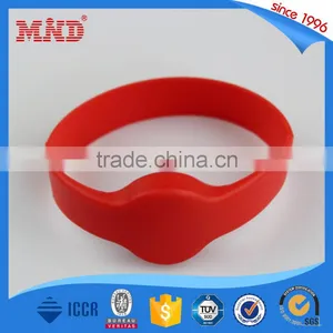 MDSW56 125KHZ Read Only Circle 50mm Children RFID Silicon Wristband thumbnail-6