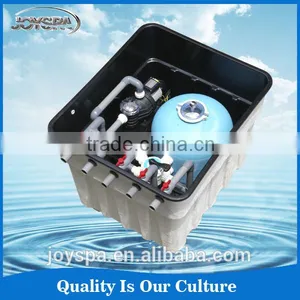 Reasonable Design Fiberglass Swimming Pool Sand Filter for Water Treatment PK8010 thumbnail-1