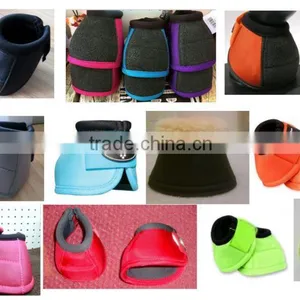 Horse Equipment Bell Boots / Horse Boots With Any Logo thumbnail-1