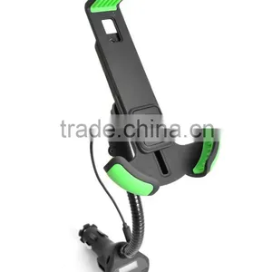 3in1 Universal Car Mount Holder With USB Charging Port And FM Transmitter For Smart Phones thumbnail-1