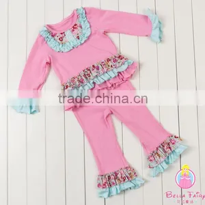 Wholesale 2015 New Baby Outfit With Ruffle, Christmas Outfits for Kids thumbnail-5