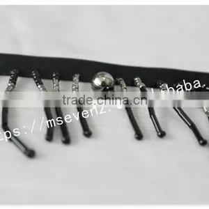 Vogue 6cm Width Handmade Beaded Decorative Fringe Trim Wholesale thumbnail-4