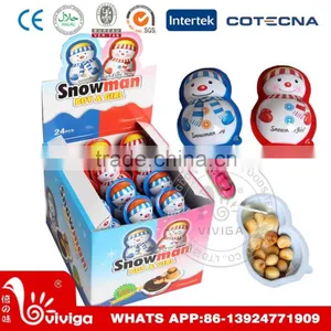 15g Sweet Funny Surprise Snowman Chocolate Egg thumbnail-1