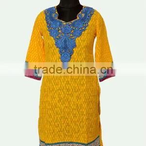 Ladies Cotton Kurti Manufacturer thumbnail-1