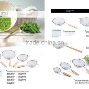 Stainless Steel Mesh Strainer Set thumbnail-3