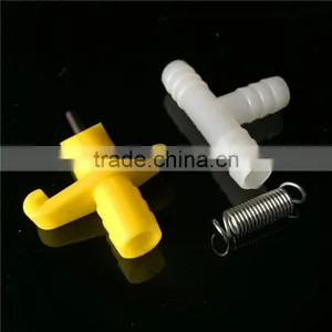 Wholesale Automatic PP&Stainless Steel Rabbit Nipple Drinker Waterer for Poultry Drinking thumbnail-1