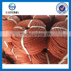 Orange 6mm PP SPLITFILM ROPE thumbnail-2