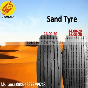 TAIHAO Brand Desert Tyre 1600-20 1400-20 Sand Tyre thumbnail-1
