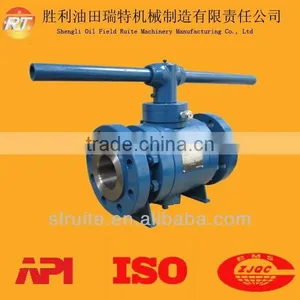ANSI Class 150-300 Trunnion Ball Valve High Quality Competitive Price for Sale Manufacturer thumbnail-1