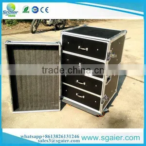 Aluminum Flight Case Caster Wheels 4 Drawers & Front Cover thumbnail-6