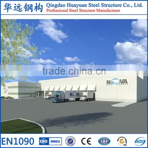 5000 Square Meters Pre Engineered Steel Structure Factory Building thumbnail-5