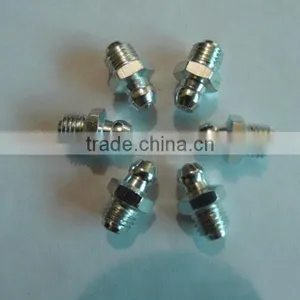 All Kinds of M8x1 Carbon Steel Grease Nipples 180 Degree Straight thumbnail-5