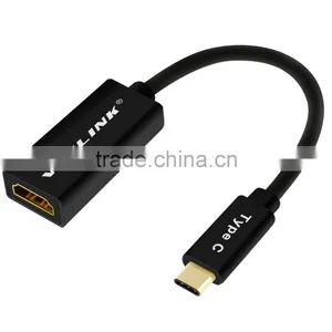 VOXLINK 4K Signal Gold Plated USB 3.1 Type C Male to HDMI Female Cable Adapter for Macbook thumbnail-1