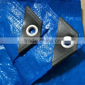 HDPE Woven Laminated With Aluminum Foil Plastic Raw Material Storage Agriculture Tarpaulin thumbnail-5