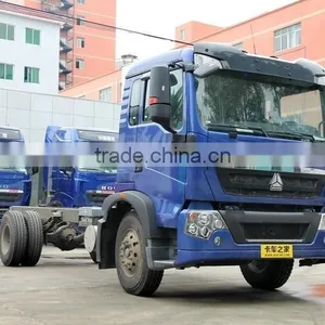 Euro4 Howo T5G Station Transport Wagon Chassis 180HP 6 Wheels for Sale thumbnail-6