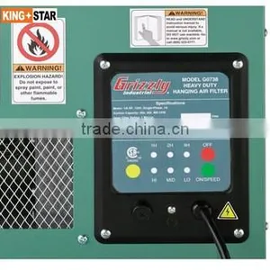 3-Speed Air Filtration System With Remote and Electrostatic Pre-Filter thumbnail-6