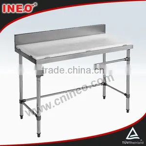 Commercial Work Table With Plastic Chopping Board For Restaurant(INEO Are Professional on Commercial Kitchen Project) thumbnail-1
