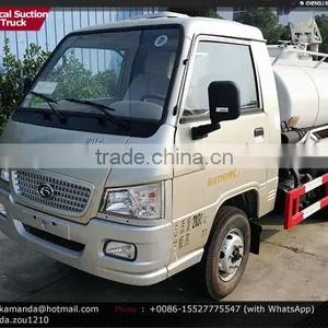 Foton Forland 4*2 2-3m3 Small Mini Septic Truck Septic Pump Truck Septic Tank Trucks for Sale thumbnail-2