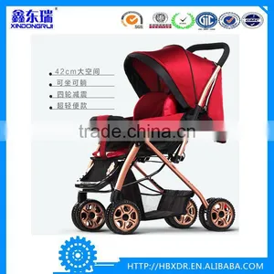 Red Color Aluminum Alloy Baby Strollers,high Quality Aluminum Baby Strollers thumbnail-1