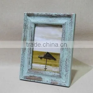 Hot Sell Colorful Antique Style 5*7'' Wooden Picture Frame for Home Decoration thumbnail-2