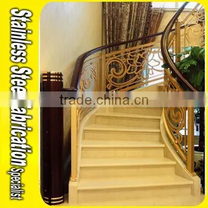 Aluminum Handrails Balustrades Integral Modern Spiral Staircase thumbnail-2