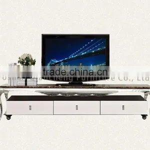 Marble Top tv Cabinet Wholesale tv Stand Furniture thumbnail-1