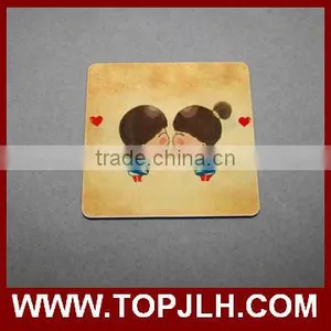 Promotional Customized Heat Transfer Printing MDF Cork Coaster 9*9cm thumbnail-3