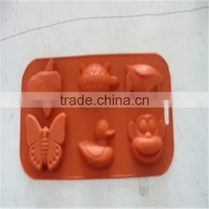 Cute Design Food Grade Silicone Ice Cube Tray and Cake Molds thumbnail-3