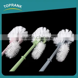 Hot Selling Household Bathroom Cleaning Bowl Brush Bowl Cleaning Brush Plastic Toilet Brush thumbnail-2