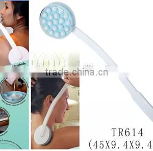 Long Handle Lotion Applicator Shower Roller Massage Brush thumbnail-1