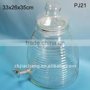 PJ21 Clear Glass Drink Dispenser thumbnail-1